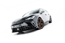 Cupra Leon ST / Hatchback Mk1 Facelift 2024- Street Pro Frontsplitter + Flaps Maxton Design